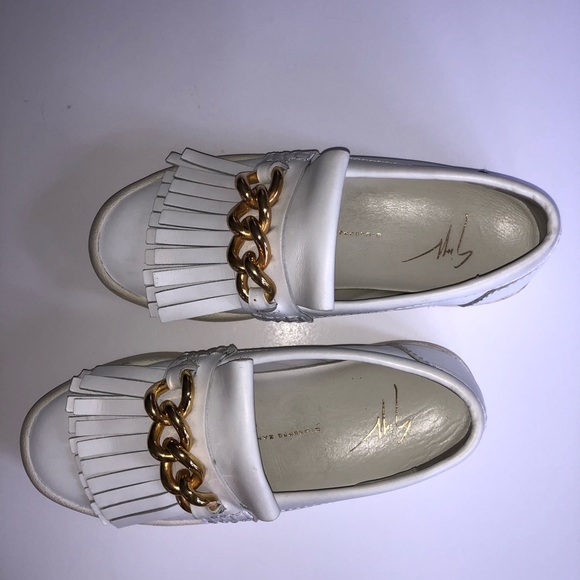 Giuseppe Zanotti Fringed Loafer Sneakers - Picture 4 of 7